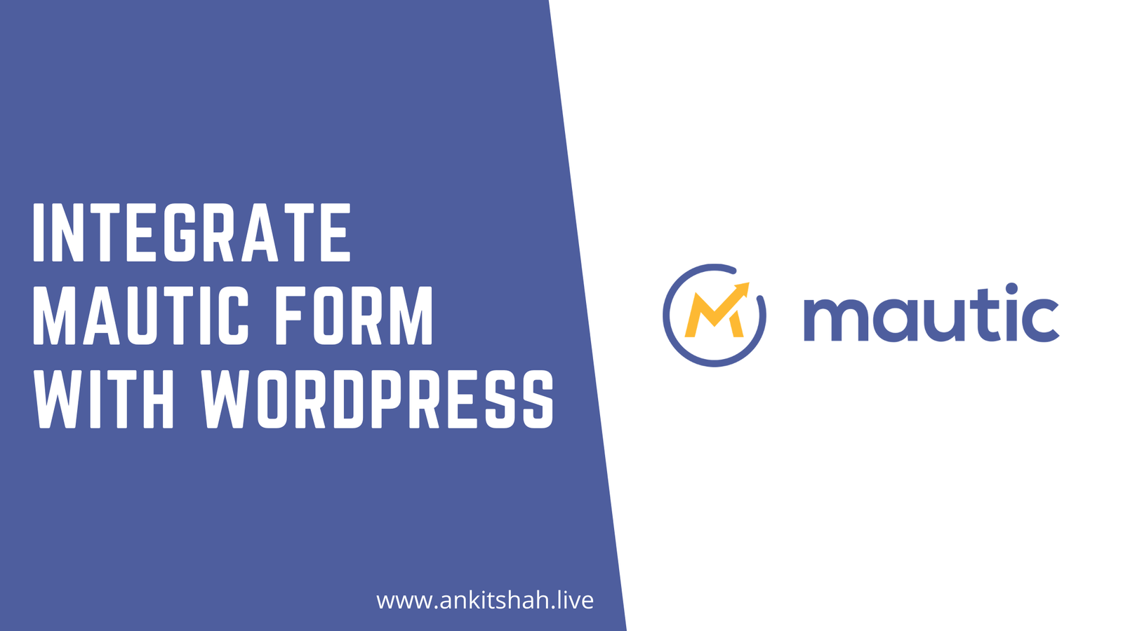 wordpress mautic form