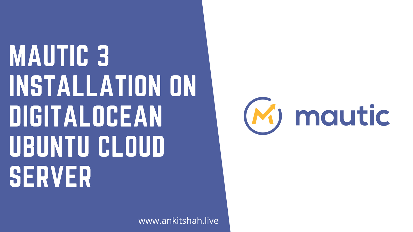 Mautic installation on Digitalocean server